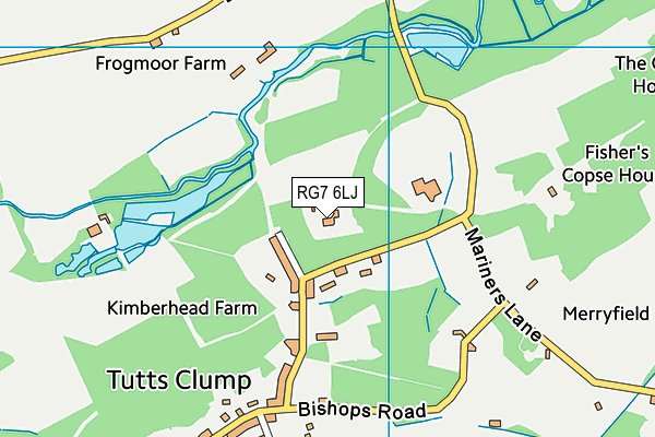 RG7 6LJ map - OS VectorMap District (Ordnance Survey) RG7 6LJ map - OS VectorMap District (Ordnance Survey)