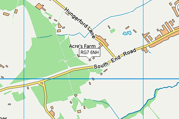RG7 6NH map - OS VectorMap District (Ordnance Survey) RG7 6NH map - OS VectorMap District (Ordnance Survey)