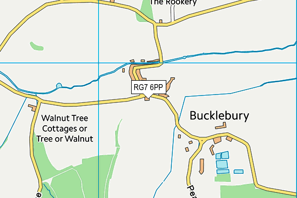 RG7 6PP map - OS VectorMap District (Ordnance Survey) RG7 6PP map - OS VectorMap District (Ordnance Survey)