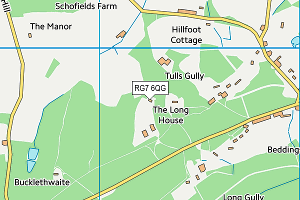 RG7 6QG map - OS VectorMap District (Ordnance Survey) RG7 6QG map - OS VectorMap District (Ordnance Survey)