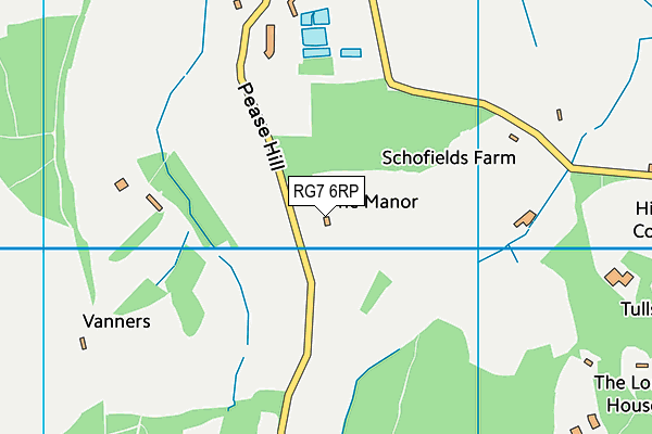 RG7 6RP map - OS VectorMap District (Ordnance Survey) RG7 6RP map - OS VectorMap District (Ordnance Survey)