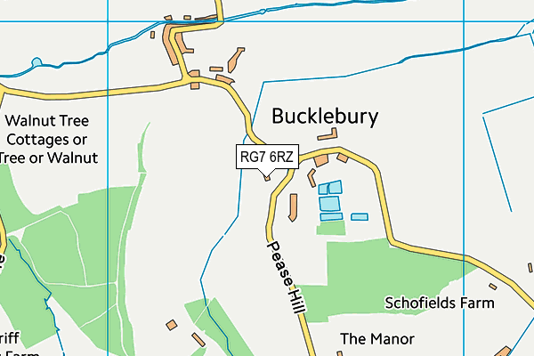 RG7 6RZ map - OS VectorMap District (Ordnance Survey) RG7 6RZ map - OS VectorMap District (Ordnance Survey)