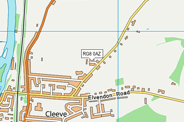 RG8 0AZ map - OS VectorMap District (Ordnance Survey) RG8 0AZ map - OS VectorMap District (Ordnance Survey)