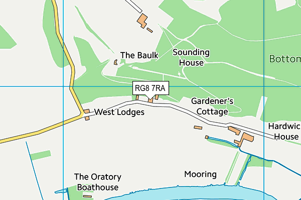 RG8 7RA map - OS VectorMap District (Ordnance Survey) RG8 7RA map - OS VectorMap District (Ordnance Survey)