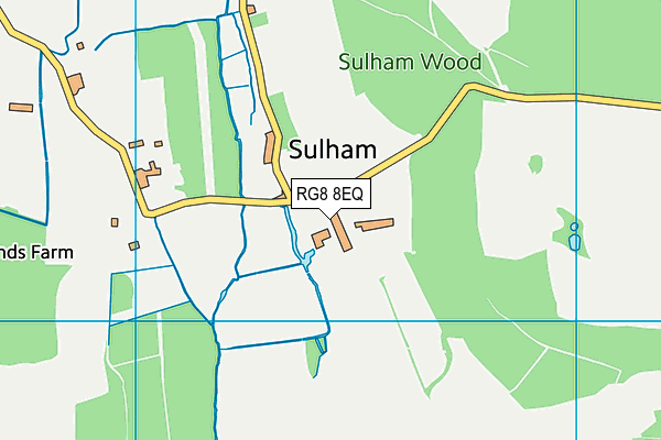 RG8 8EQ map - OS VectorMap District (Ordnance Survey) RG8 8EQ map - OS VectorMap District (Ordnance Survey)
