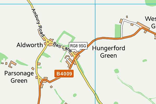 RG8 9SG map - OS VectorMap District (Ordnance Survey) RG8 9SG map - OS VectorMap District (Ordnance Survey)