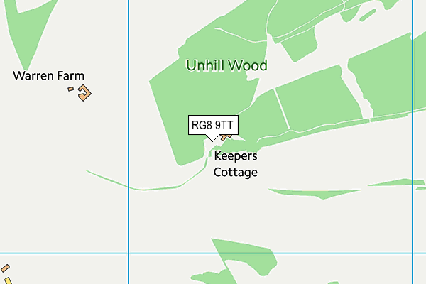 RG8 9TT map - OS VectorMap District (Ordnance Survey) RG8 9TT map - OS VectorMap District (Ordnance Survey)
