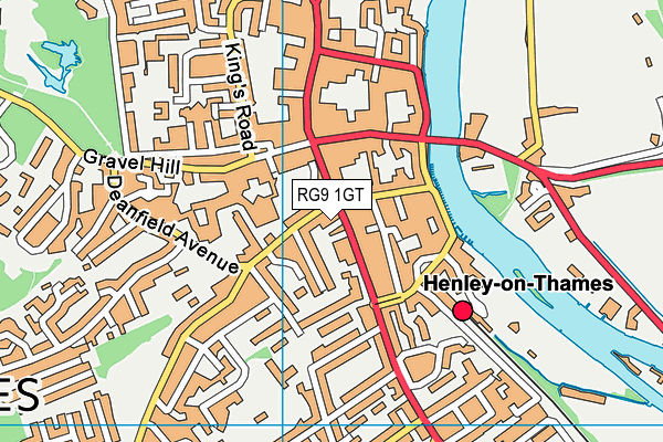 RG9 1GT map - OS VectorMap District (Ordnance Survey) RG9 1GT map - OS VectorMap District (Ordnance Survey)