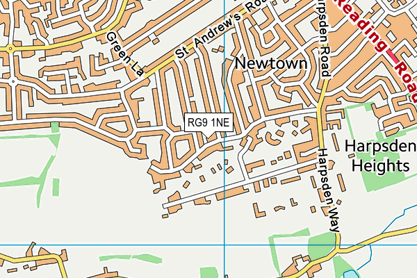 RG9 1NE map - OS VectorMap District (Ordnance Survey) RG9 1NE map - OS VectorMap District (Ordnance Survey)