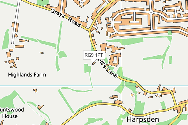 RG9 1PT map - OS VectorMap District (Ordnance Survey) RG9 1PT map - OS VectorMap District (Ordnance Survey)