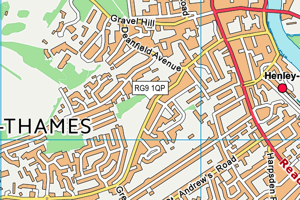 RG9 1QP map - OS VectorMap District (Ordnance Survey) RG9 1QP map - OS VectorMap District (Ordnance Survey)