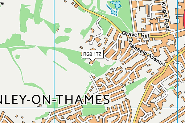 RG9 1TZ map - OS VectorMap District (Ordnance Survey) RG9 1TZ map - OS VectorMap District (Ordnance Survey)