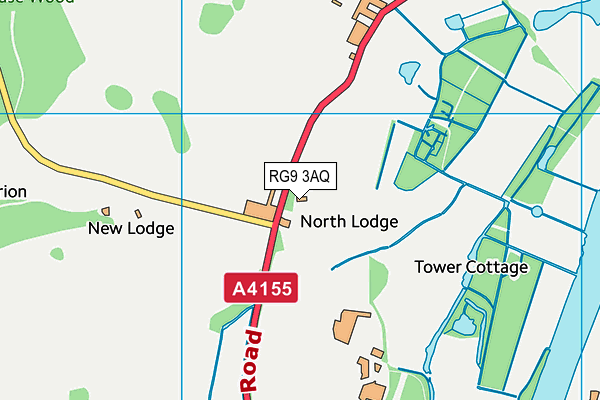 RG9 3AQ map - OS VectorMap District (Ordnance Survey) RG9 3AQ map - OS VectorMap District (Ordnance Survey)