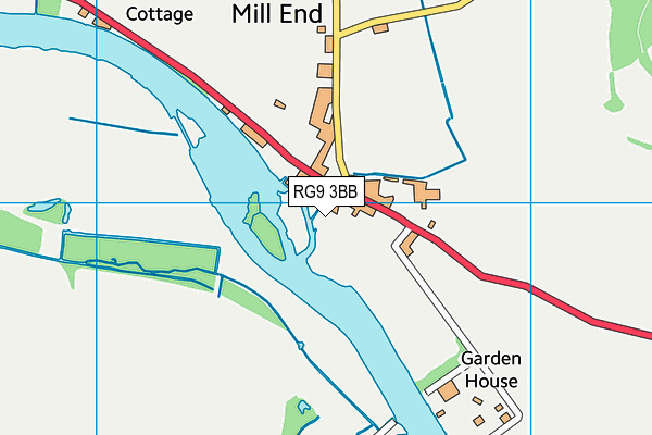 RG9 3BB map - OS VectorMap District (Ordnance Survey) RG9 3BB map - OS VectorMap District (Ordnance Survey)