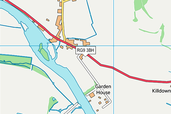 RG9 3BH map - OS VectorMap District (Ordnance Survey) RG9 3BH map - OS VectorMap District (Ordnance Survey)