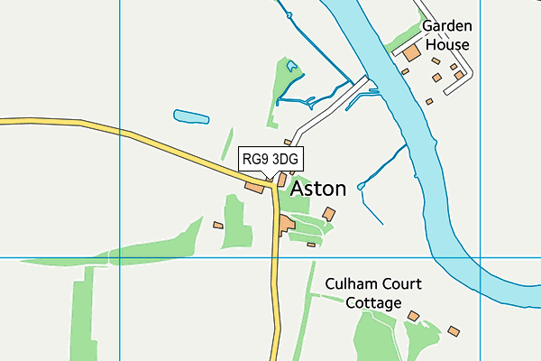 RG9 3DG map - OS VectorMap District (Ordnance Survey)