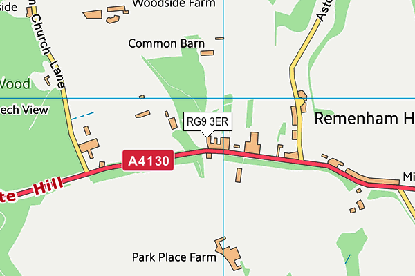 RG9 3ER map - OS VectorMap District (Ordnance Survey) RG9 3ER map - OS VectorMap District (Ordnance Survey)