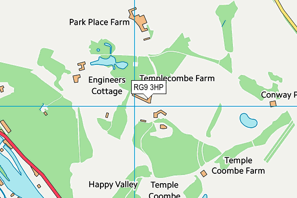 RG9 3HP map - OS VectorMap District (Ordnance Survey) RG9 3HP map - OS VectorMap District (Ordnance Survey)