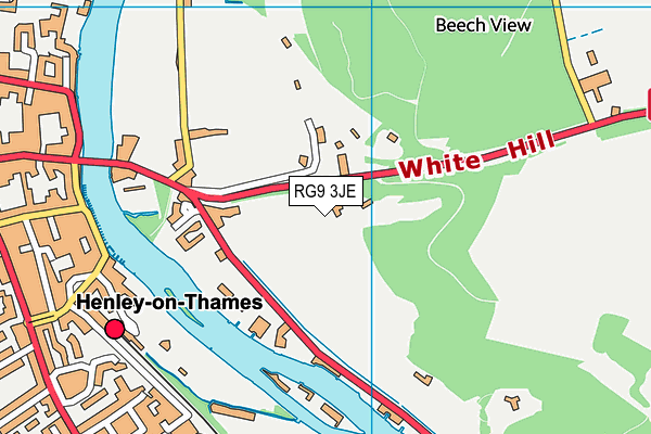 RG9 3JE map - OS VectorMap District (Ordnance Survey) RG9 3JE map - OS VectorMap District (Ordnance Survey)
