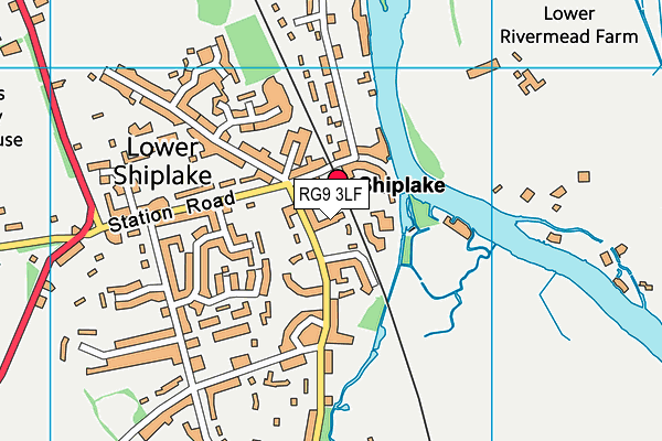 RG9 3LF map - OS VectorMap District (Ordnance Survey) RG9 3LF map - OS VectorMap District (Ordnance Survey)