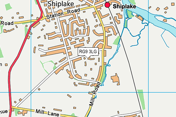 RG9 3LG map - OS VectorMap District (Ordnance Survey) RG9 3LG map - OS VectorMap District (Ordnance Survey)