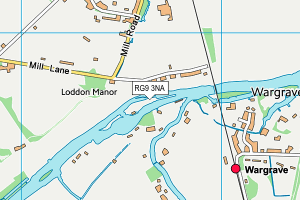 RG9 3NA map - OS VectorMap District (Ordnance Survey) RG9 3NA map - OS VectorMap District (Ordnance Survey)