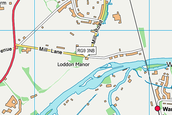 RG9 3NB map - OS VectorMap District (Ordnance Survey) RG9 3NB map - OS VectorMap District (Ordnance Survey)