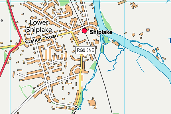 RG9 3NE map - OS VectorMap District (Ordnance Survey) RG9 3NE map - OS VectorMap District (Ordnance Survey)