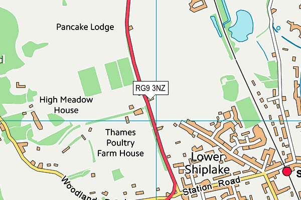 RG9 3NZ map - OS VectorMap District (Ordnance Survey) RG9 3NZ map - OS VectorMap District (Ordnance Survey)