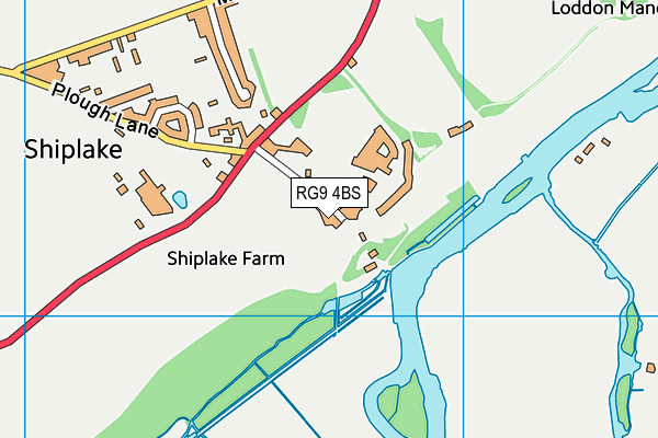 RG9 4BS map - OS VectorMap District (Ordnance Survey) RG9 4BS map - OS VectorMap District (Ordnance Survey)
