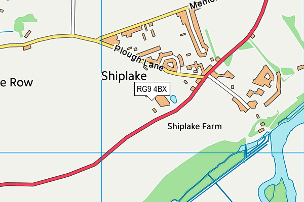 RG9 4BX map - OS VectorMap District (Ordnance Survey) RG9 4BX map - OS VectorMap District (Ordnance Survey)