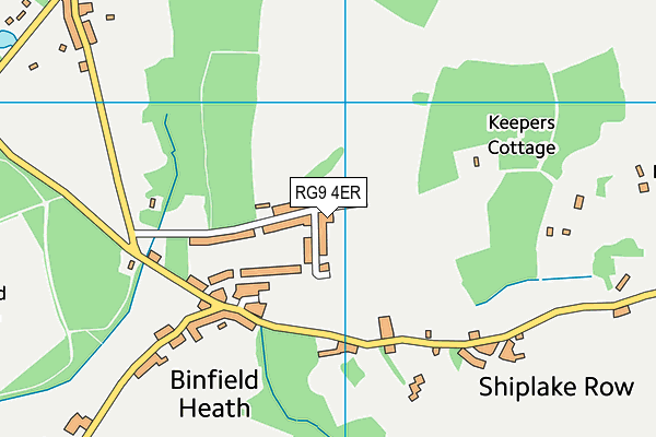 RG9 4ER map - OS VectorMap District (Ordnance Survey) RG9 4ER map - OS VectorMap District (Ordnance Survey)
