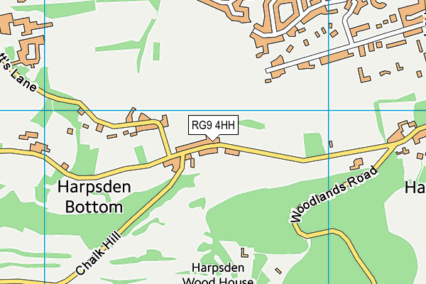 RG9 4HH map - OS VectorMap District (Ordnance Survey) RG9 4HH map - OS VectorMap District (Ordnance Survey)