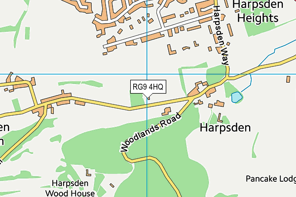 RG9 4HQ map - OS VectorMap District (Ordnance Survey) RG9 4HQ map - OS VectorMap District (Ordnance Survey)