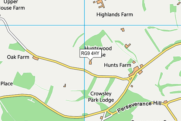 RG9 4HY map - OS VectorMap District (Ordnance Survey) RG9 4HY map - OS VectorMap District (Ordnance Survey)