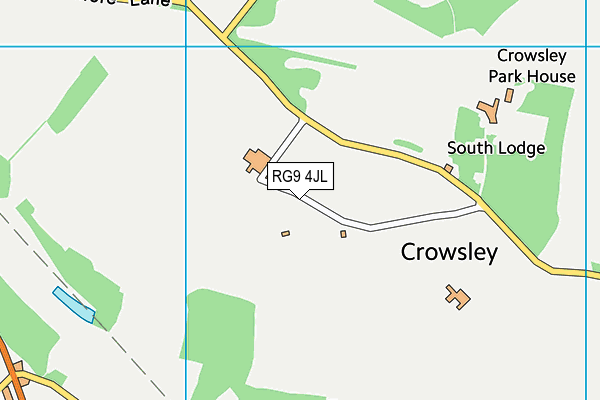 RG9 4JL map - OS VectorMap District (Ordnance Survey)