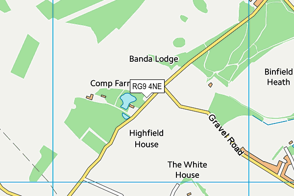 RG9 4NE map - OS VectorMap District (Ordnance Survey) RG9 4NE map - OS VectorMap District (Ordnance Survey)