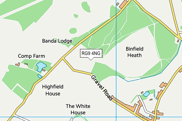 RG9 4NG map - OS VectorMap District (Ordnance Survey) RG9 4NG map - OS VectorMap District (Ordnance Survey)