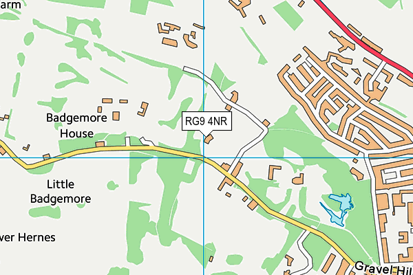 RG9 4NR map - OS VectorMap District (Ordnance Survey) RG9 4NR map - OS VectorMap District (Ordnance Survey)