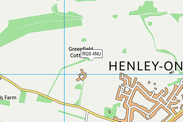 RG9 4NU map - OS VectorMap District (Ordnance Survey) RG9 4NU map - OS VectorMap District (Ordnance Survey)
