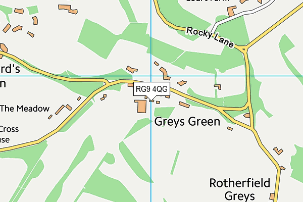 RG9 4QG map - OS VectorMap District (Ordnance Survey) RG9 4QG map - OS VectorMap District (Ordnance Survey)