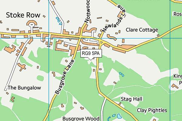 RG9 5PA map - OS VectorMap District (Ordnance Survey) RG9 5PA map - OS VectorMap District (Ordnance Survey)