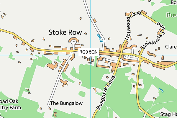 RG9 5QN map - OS VectorMap District (Ordnance Survey) RG9 5QN map - OS VectorMap District (Ordnance Survey)