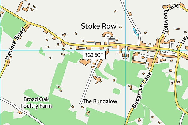 RG9 5QT map - OS VectorMap District (Ordnance Survey) RG9 5QT map - OS VectorMap District (Ordnance Survey)
