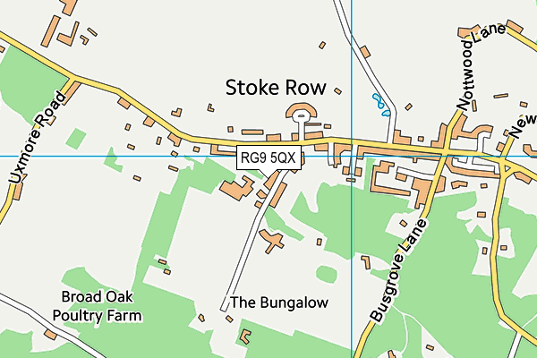RG9 5QX map - OS VectorMap District (Ordnance Survey) RG9 5QX map - OS VectorMap District (Ordnance Survey)