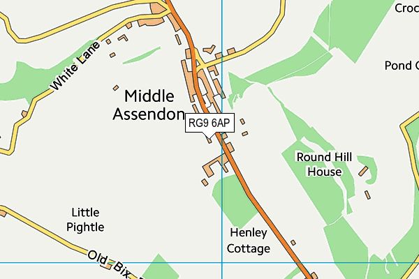 RG9 6AP map - OS VectorMap District (Ordnance Survey)