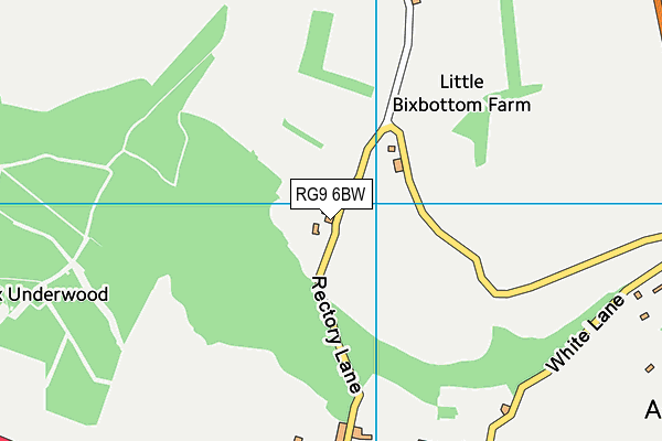 RG9 6BW map - OS VectorMap District (Ordnance Survey)