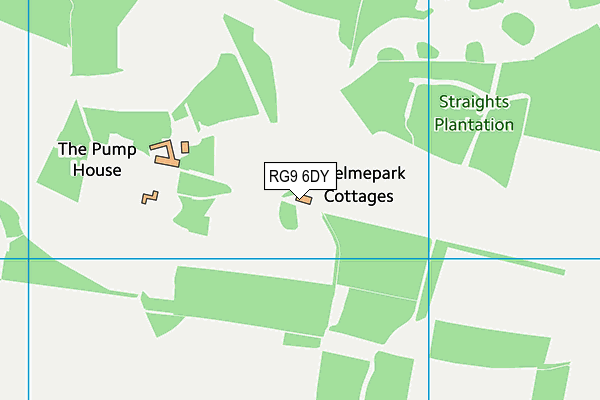 RG9 6DY map - OS VectorMap District (Ordnance Survey) RG9 6DY map - OS VectorMap District (Ordnance Survey)