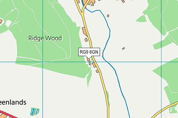 RG9 6GN map - OS VectorMap District (Ordnance Survey) RG9 6GN map - OS VectorMap District (Ordnance Survey)