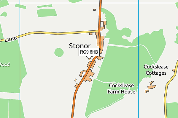 RG9 6HB map - OS VectorMap District (Ordnance Survey)